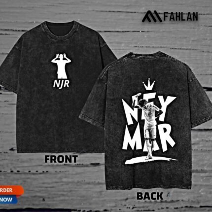 neymar Acid Wash Drop shoulder premium