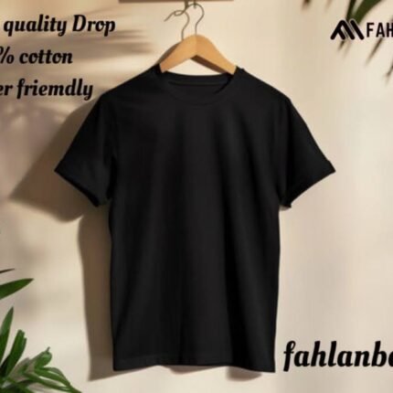 fahlan brand premium drop t shirt