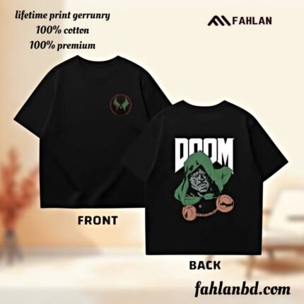 fahlan brand premium drop t shirt