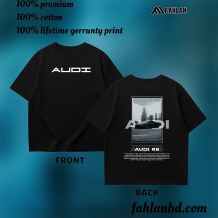 fahlan brand premium drop t shirt